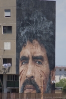 Maradona, neapolitański mural Jorita