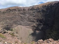 Wezuwiusz wnętrze krateru