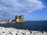 Zamek Castel dell'Ovo, Neapol